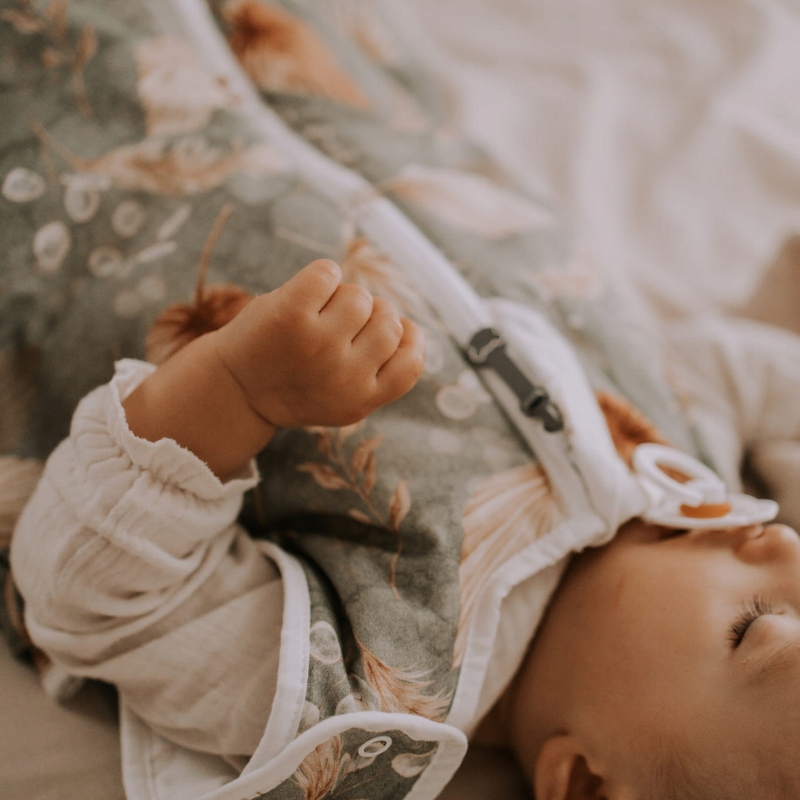 Śpiworek NewBorn Eukaliptus - Sleepee Rozmiar 0