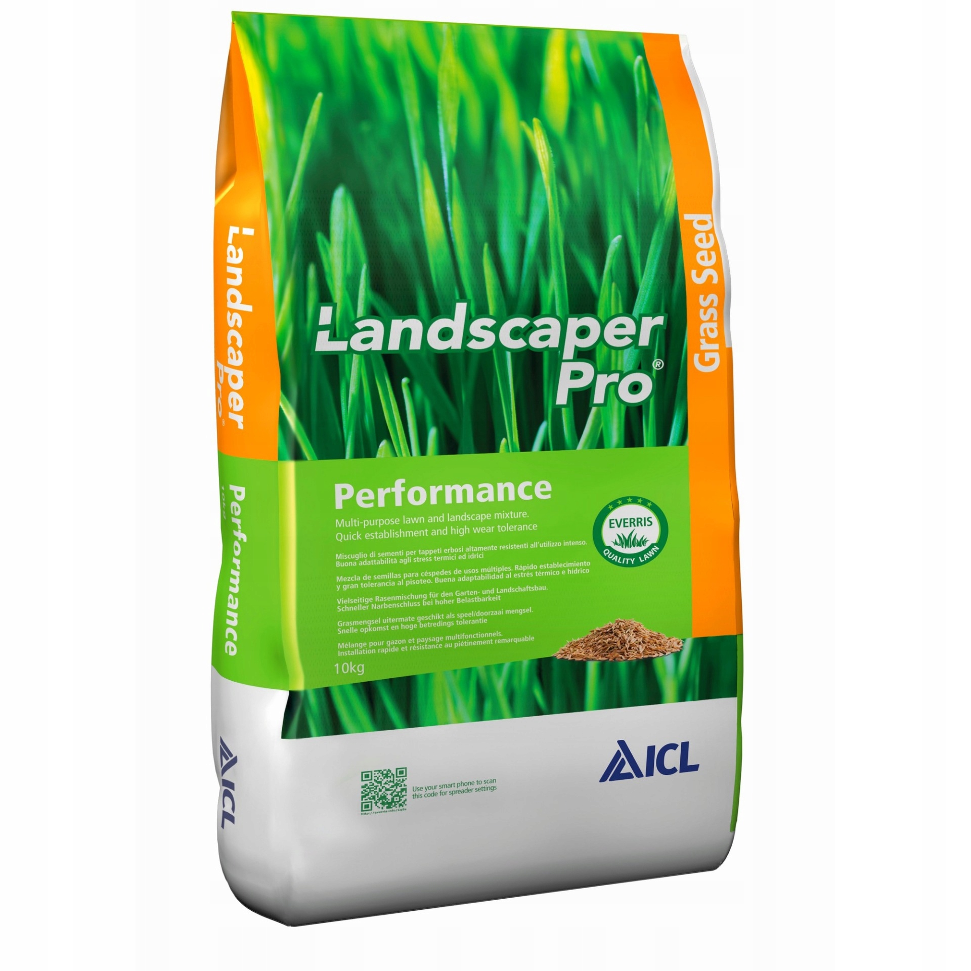 Landscaper Pro Performance 10kg ICL tráva