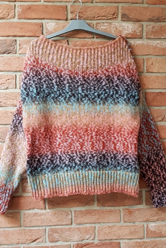 

Sweter ombre gradient Minouu multikolor