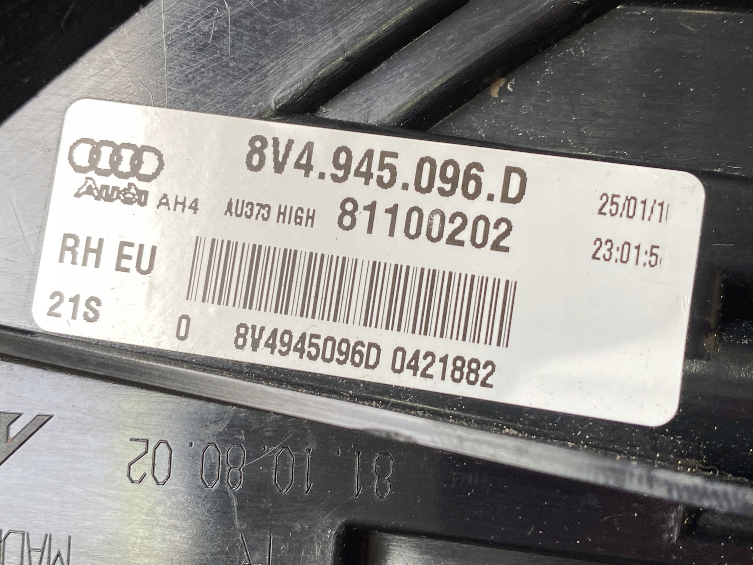 AUDI A3 8V SPORTBACK light right rear part 8V4945096D