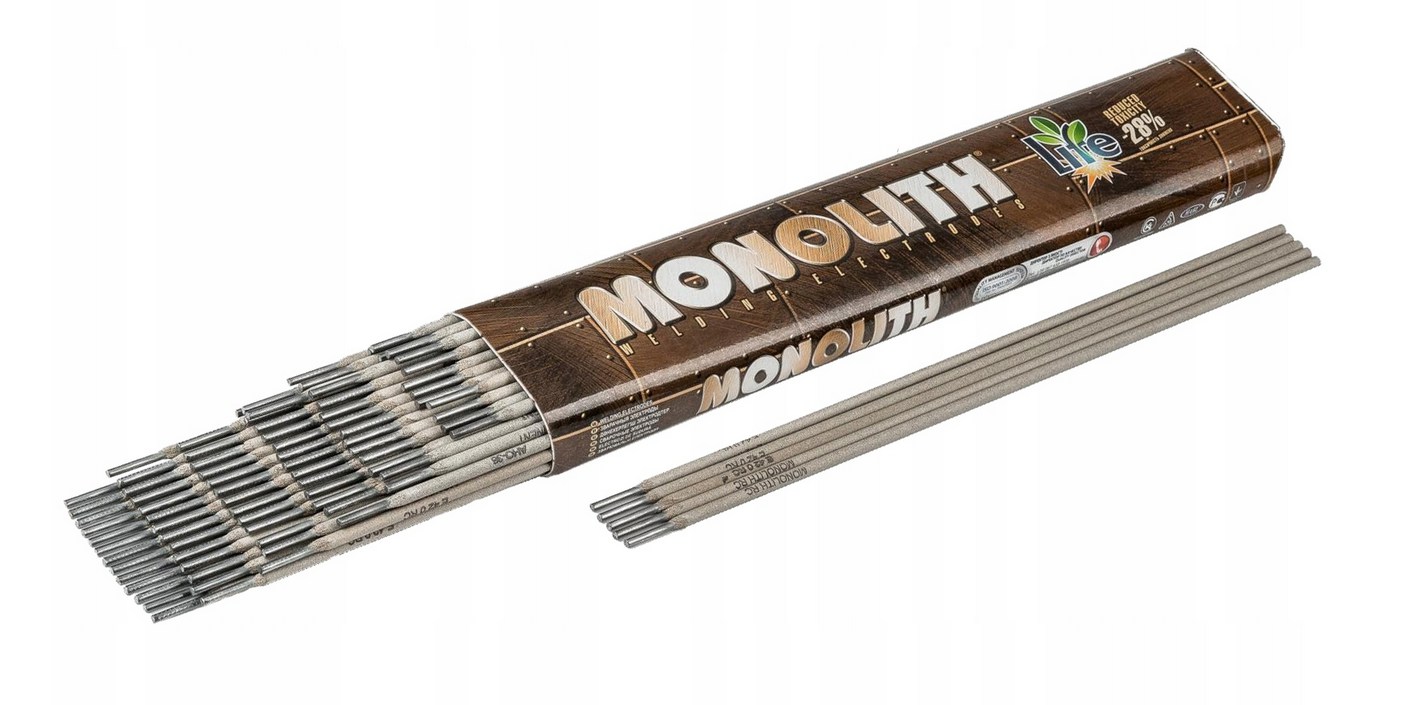 

Elektrody Monolith Rc Rutyl-celu. Tuba 2,5MM 1KG
