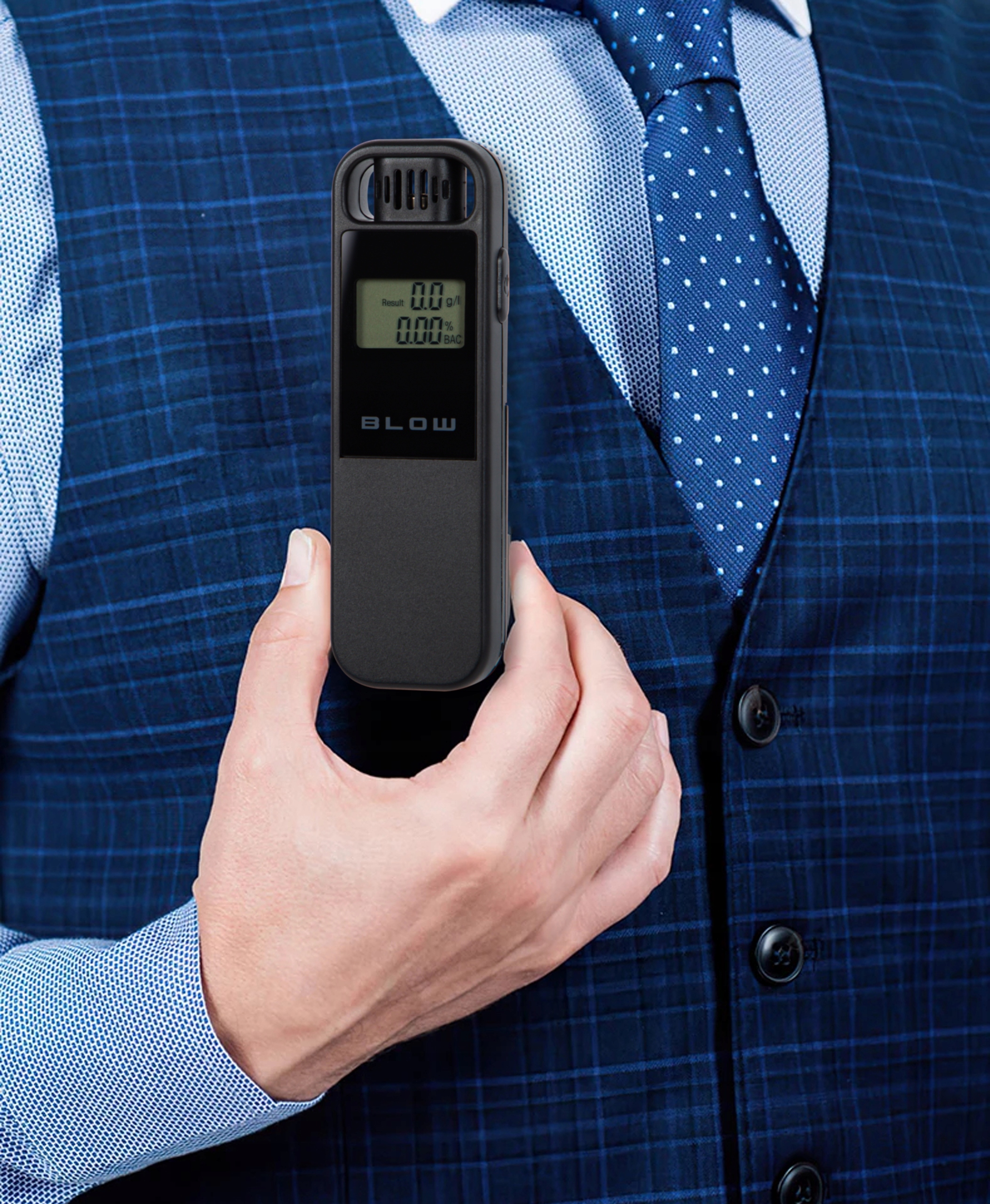 ALKOMAT BEZUSTNIKOWY PROFESJONALNY POLICYJNY LCD BATERIE GRATIS + GŁOŚNIK Model 3300