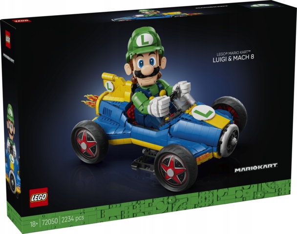 Lego(r) Mario 72050 Luigi A Mach 8