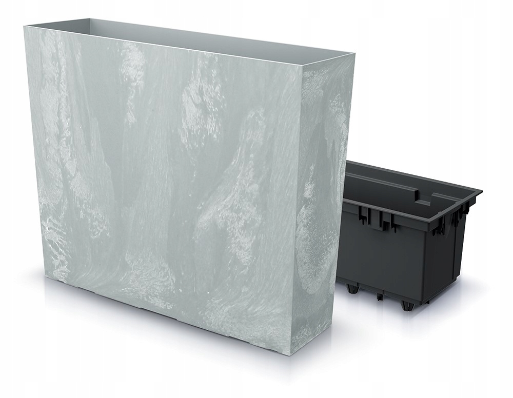 Doniczka Skrzynka Balkonowa Wysoka Urbi Case T Beton Effect DUC600TE Beton