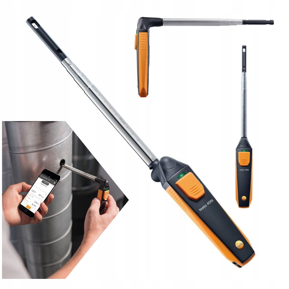 

Termoanemometr Testo 405i SmartSonda Bluetooth