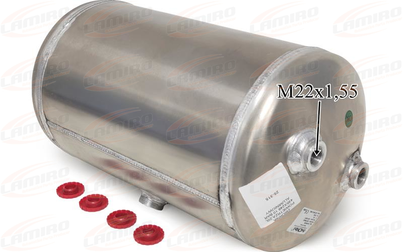 ZBIORNIK POWIETRZA 20L 495X246 10 BAR ALUMINIOWY