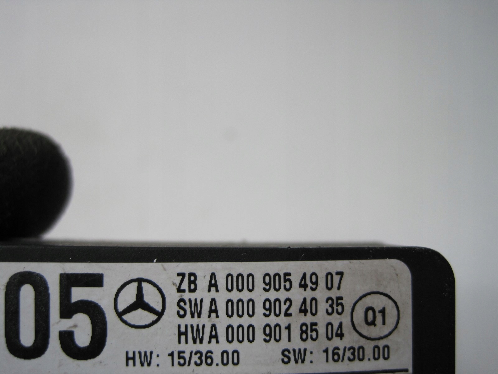 Moduł radar sensor Mercedes W166 A0009054907 Producent Mercedes-Benz OE