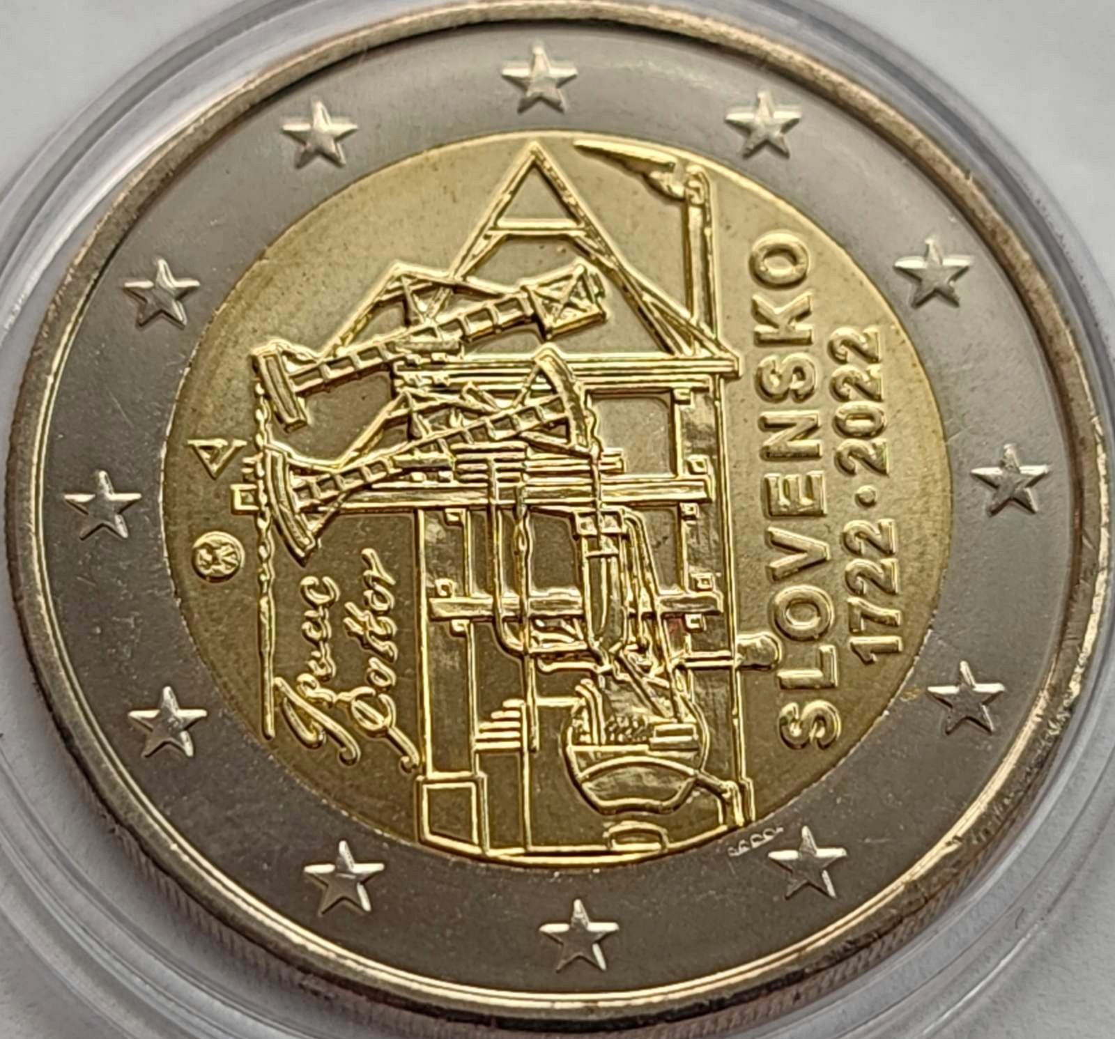 5247 - Słowacja 2 euro, ND (2022)