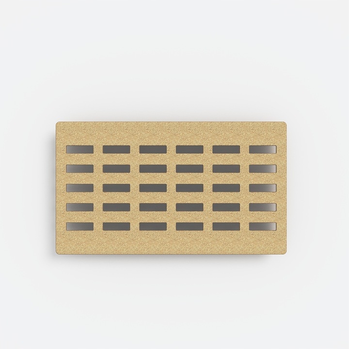 Osłona maskownica grzejnika 68x49cm M7 Surowa Materiał płyta MDF