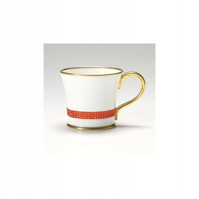 Šálka na kávu s kryštálikmi Swarovski (Hyacinth)