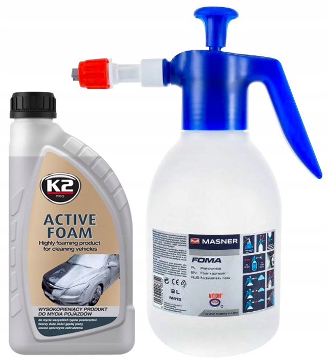 K2 ACTIVE FOAM активна піна 1л + піна 2л