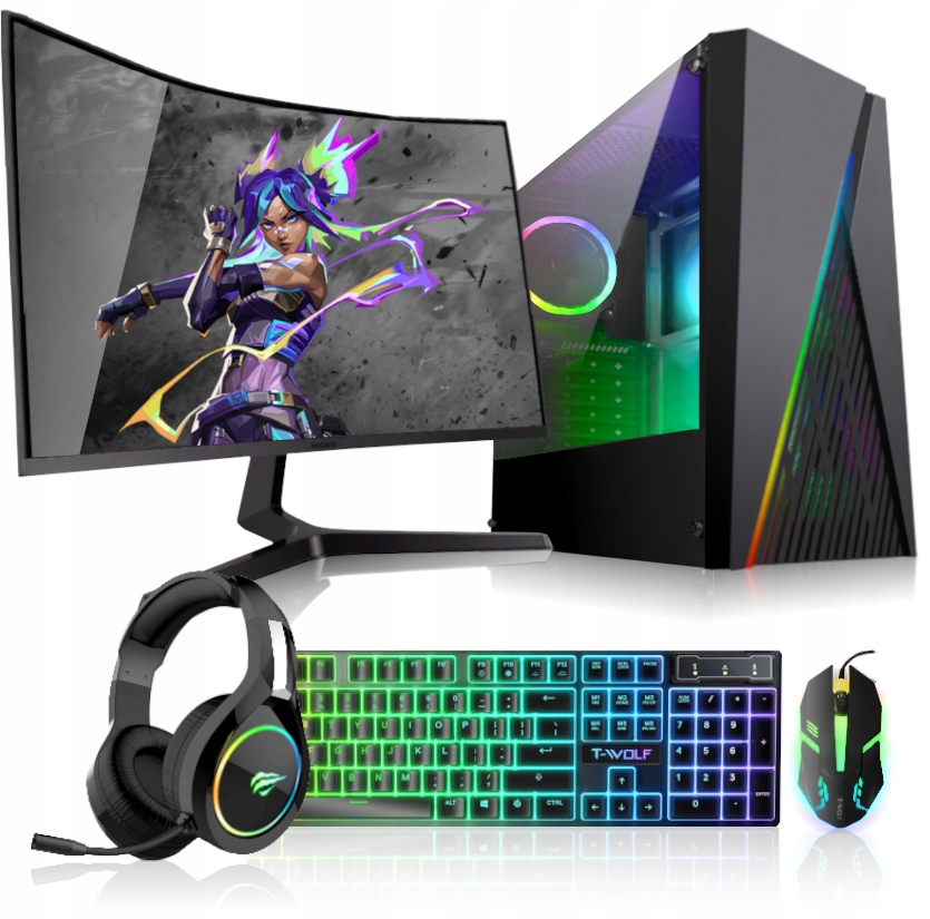 

Zestaw Komputer Gamingowy Rtx 3060|RYZEN 7|32GB|1T