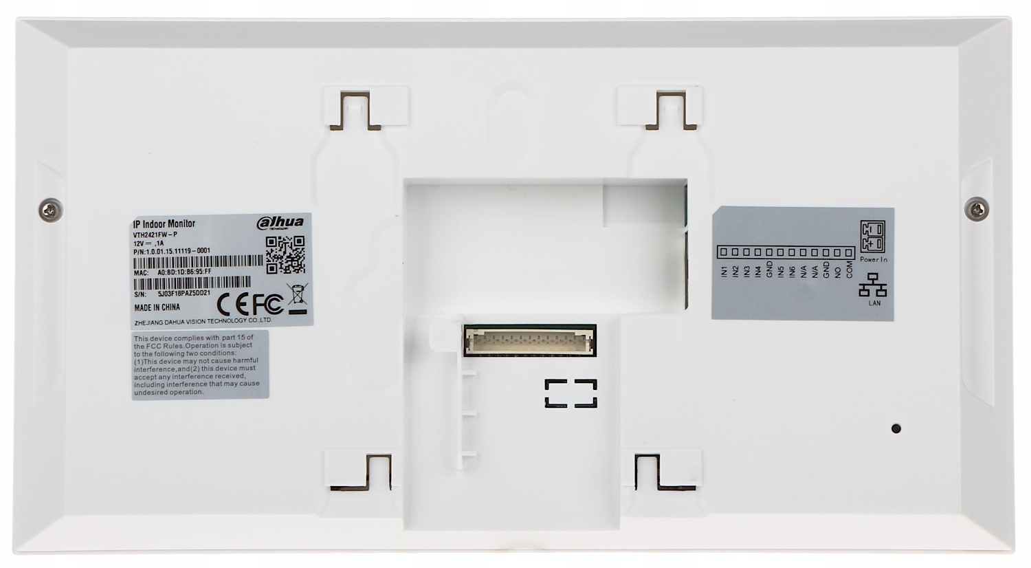 Monitor widedomofonu IP VTH2421FW-P TFT DAHUA Marka Dahua
