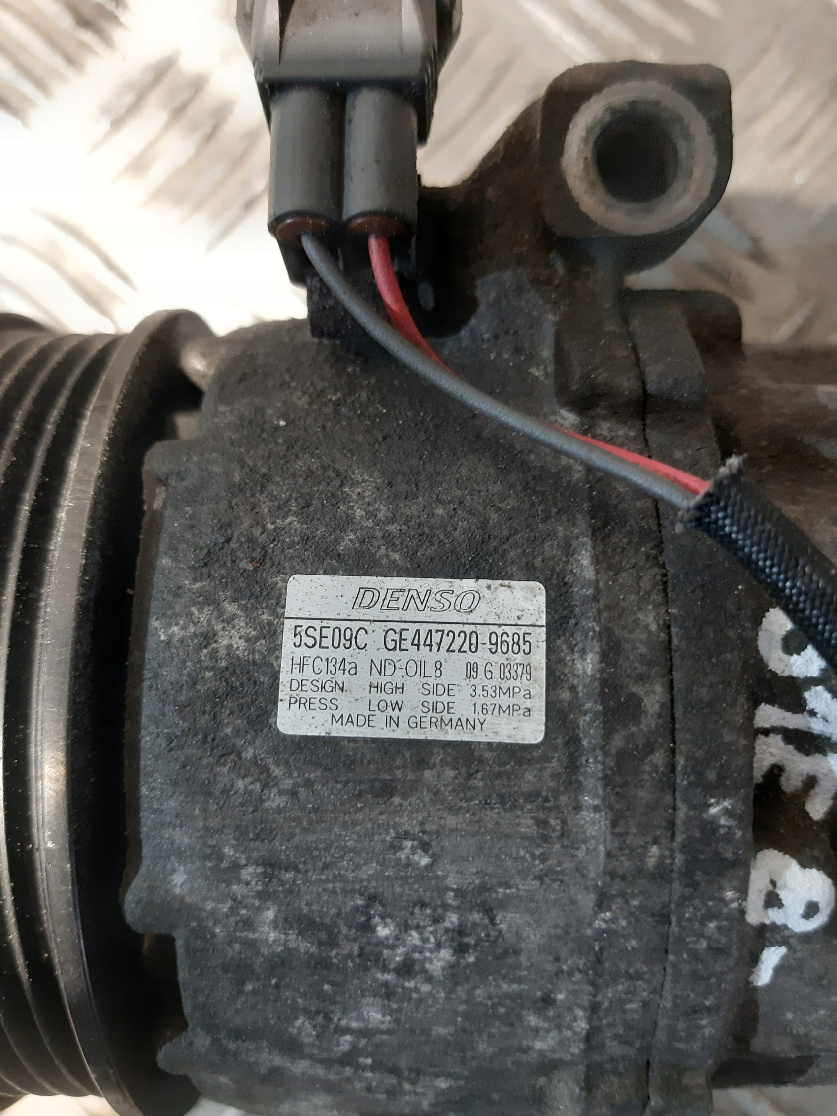 Klimakompressor klimaanlage DENSO MITSUBISHI COLT VI 1.3 5SE09C