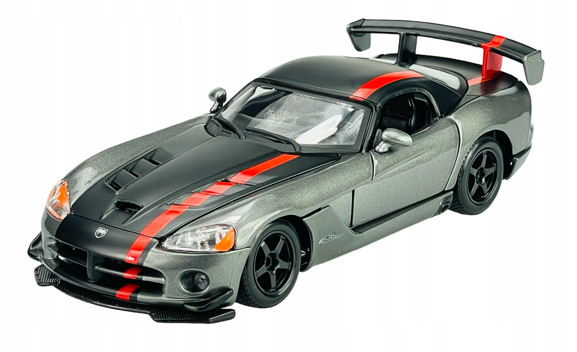 Bburago Dodge Viper SRT10 Acr Grafit 1:24 Nový Kovový Model 22114