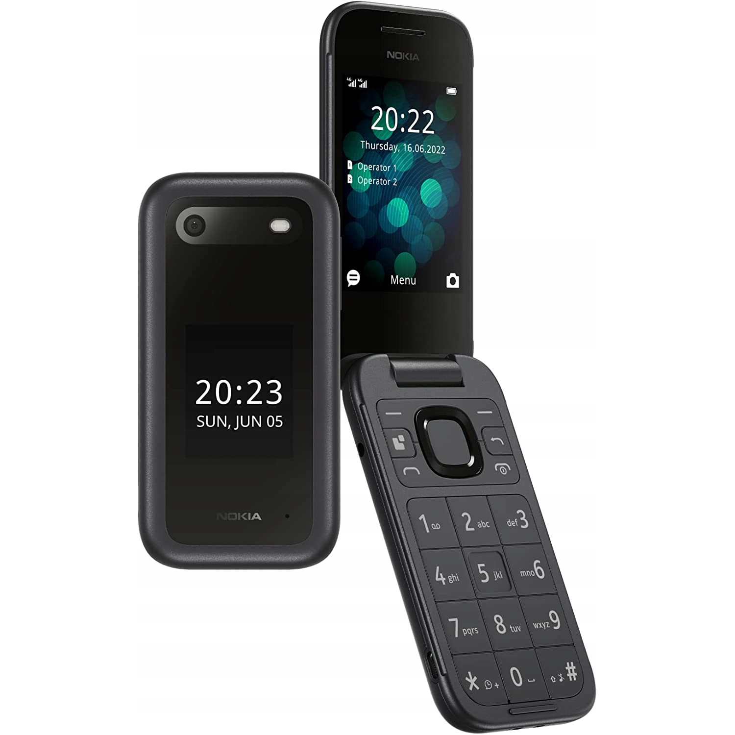 

Dla Seniora Nokia 2660 Flip 4G Czarna