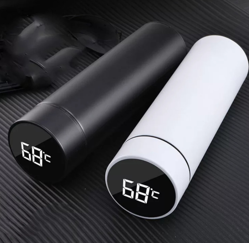 Mega SMART KUBEK TERMICZNY TERMOS BIDON LED 500ML Kolor dominujący wielokolorowy