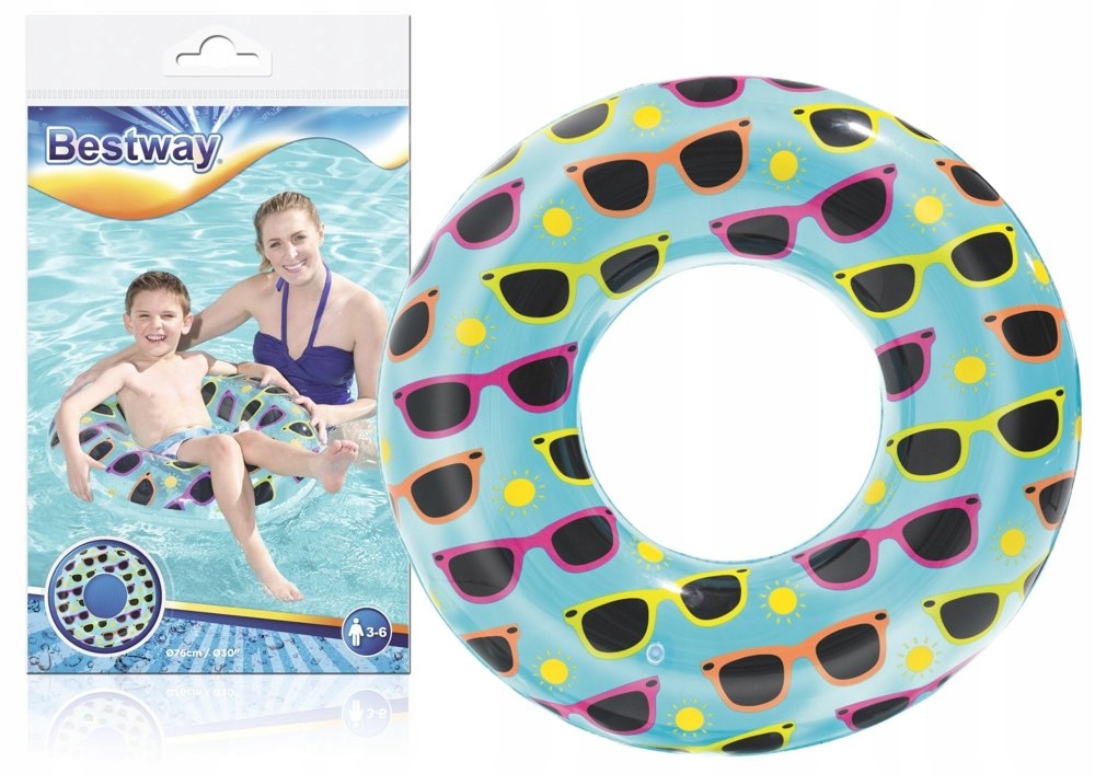 

Dmuchane Koło Do Pływania 76 cm Bestway 36057