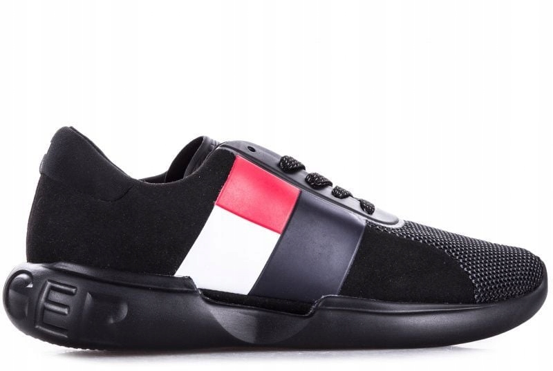 Tommy Hilfiger pánské botasky tenisky Linghtweight černé velikost 46