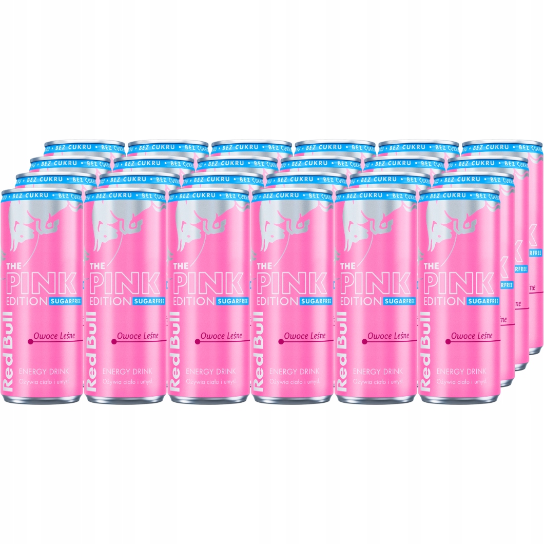 Levně Energetický nápoj Red Bull Lesní ovoce 250 ml x 24 kusů