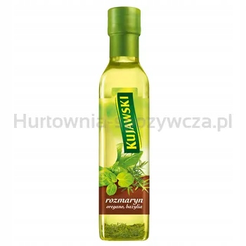 Kujawski olej s rozmarýnem, oregánem a bazalkou 250 ml