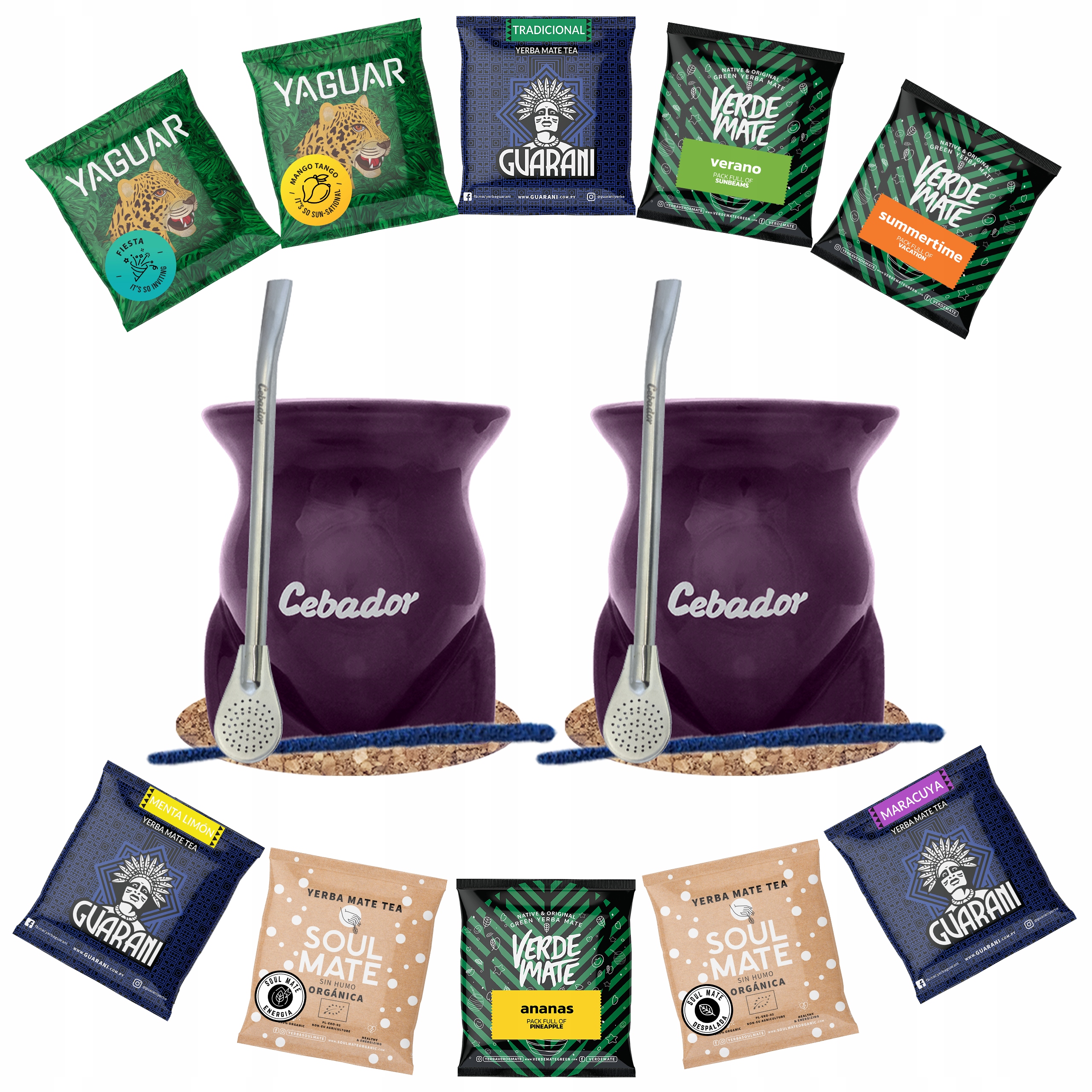 Yerba Startovací sada Mate pro dva 10x50g 500g