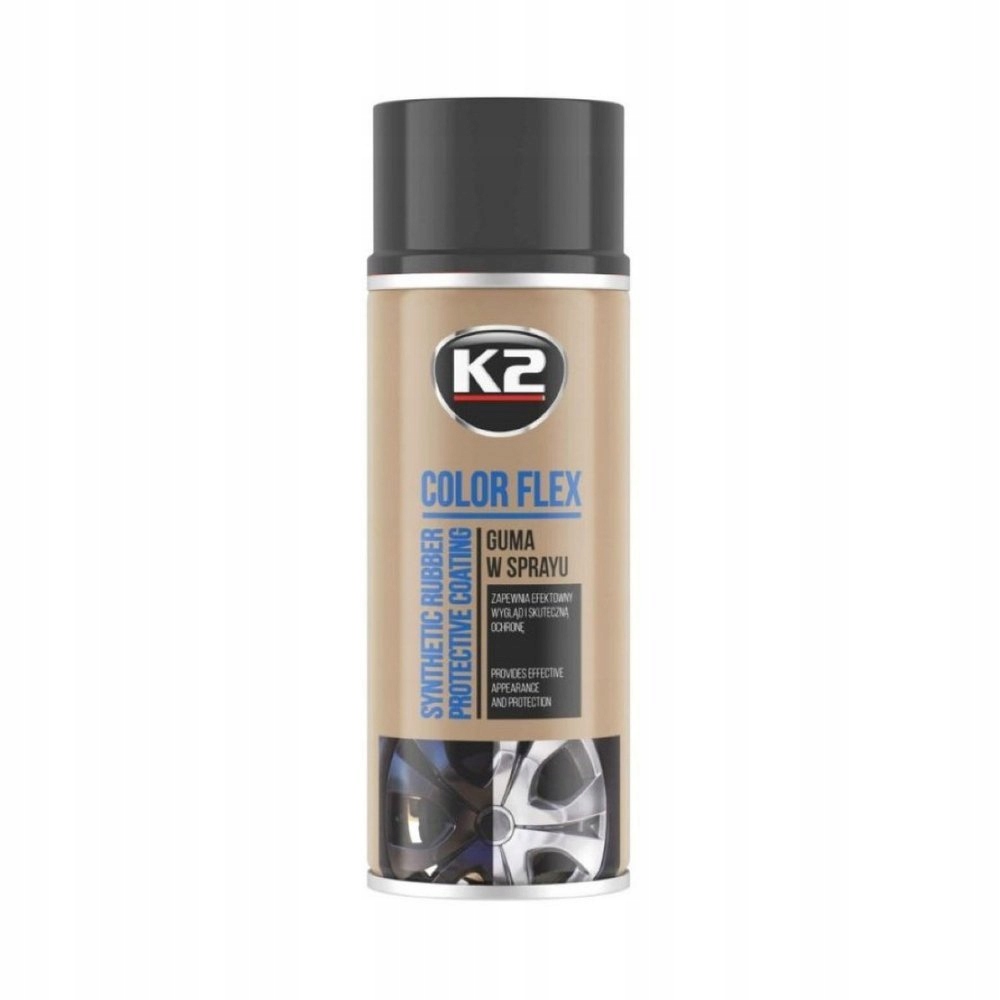 

K2 Flex Płynna Guma W Sprayu Folia Czarny Połysk