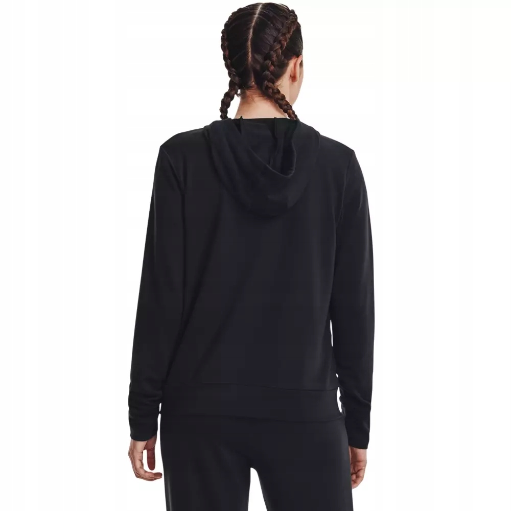 Under Armour Mikina Rival Terry Fz Hoodie-BLK černá