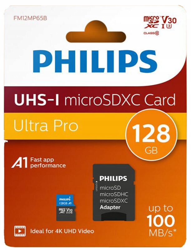 Karta pamięci PHILIPS Class SDXC 128GB + Adapter Producent Philips