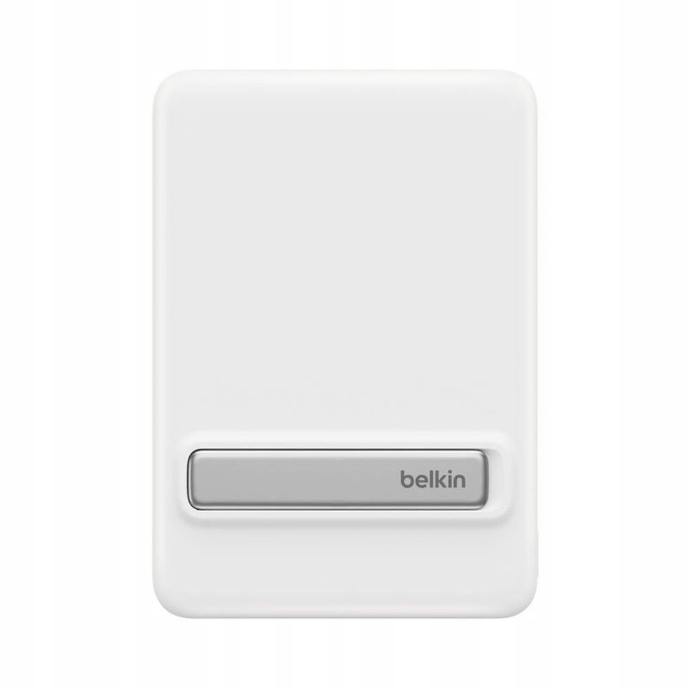 Belkin Boost Charge Slim Magnetic Powerbank 5K with Qi2 White BPD011hqWH