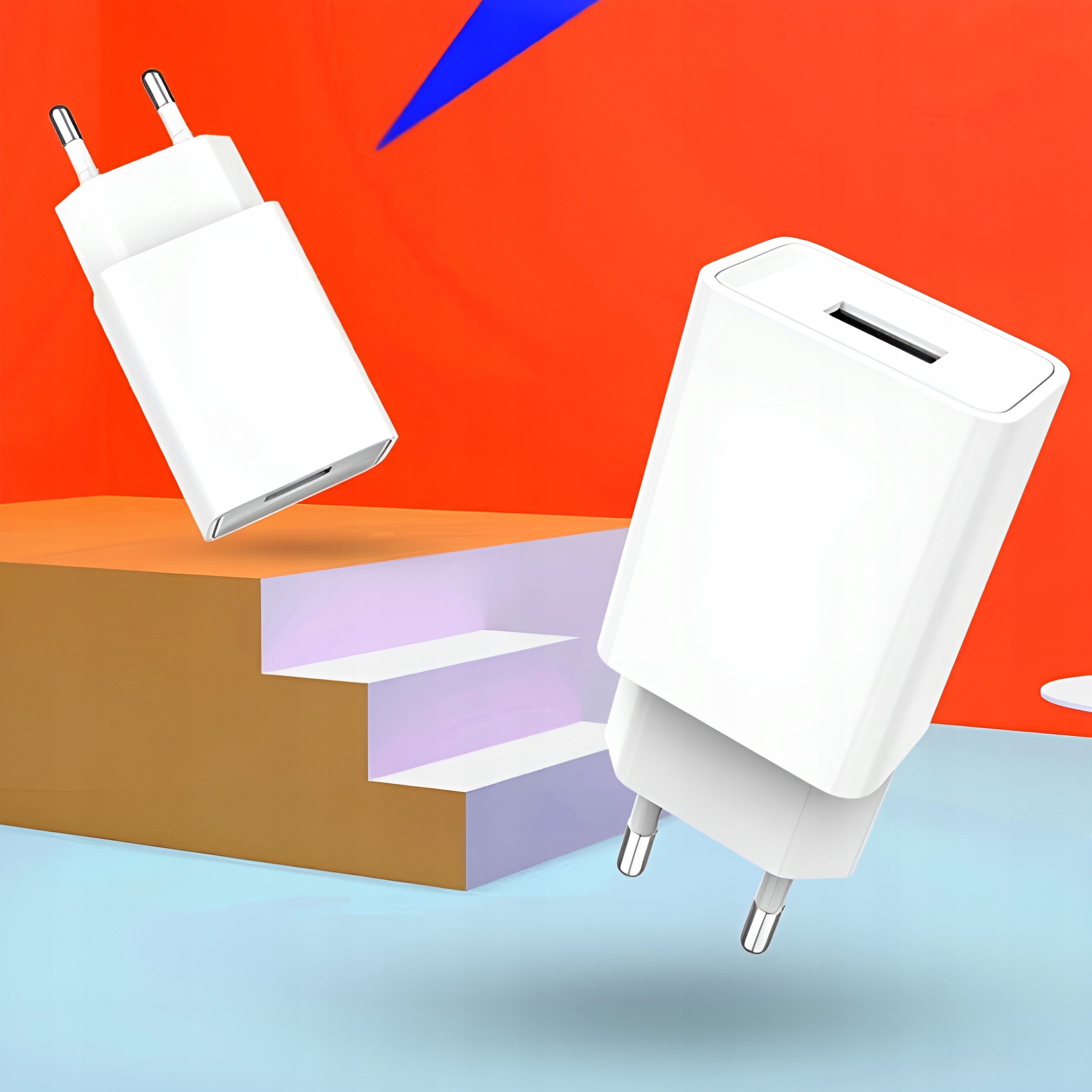 SZYBKA ŁADOWARKA SIECIOWA USB 2.4 A 2A FAST CHARGE WTYCZKA DO SMARTWATCHA Marka ZeeTech