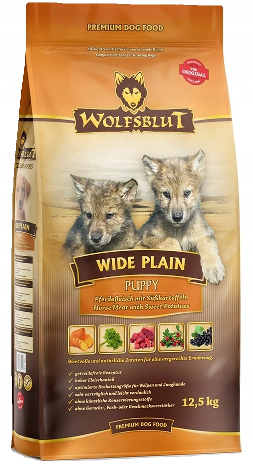 Wolfsblut Karma Dla Psa Wide Plain Puppy Konina 2kg