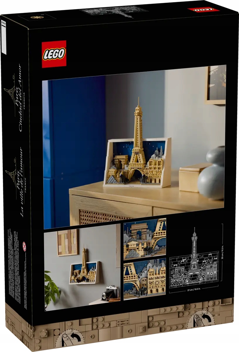 21064 Lego Architecture Pařížské město lásky