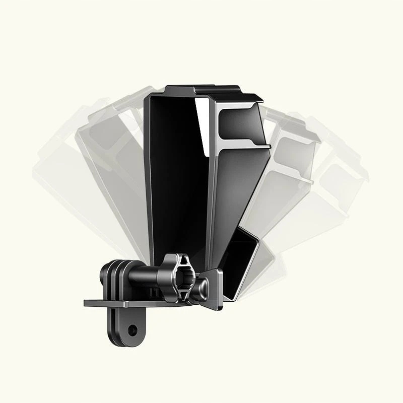 Wizjer Lustro Ekran Odwrócony VLOG do GoPro Hero 12 11 10 9 8 7 6 5 4 BLACK Model Gp-5