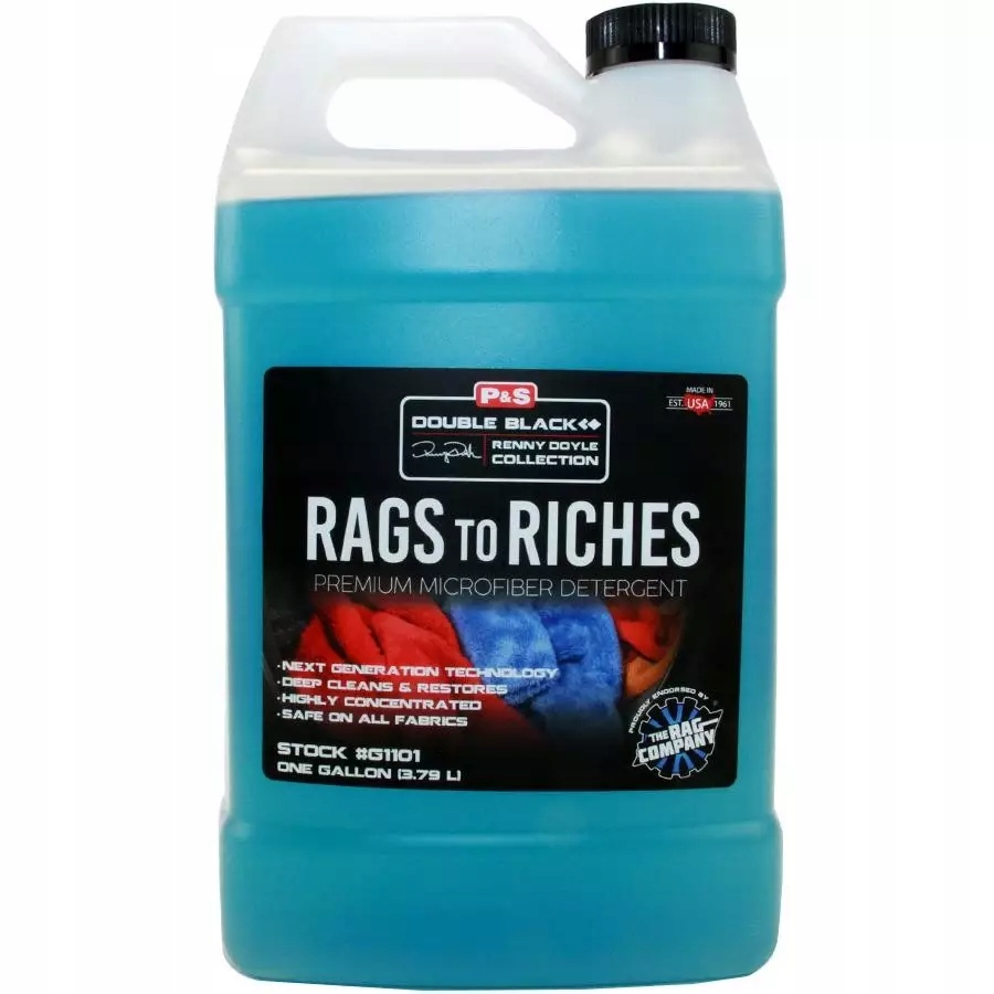 P&s Rags to Riches Microfibre Detergent 3,8L