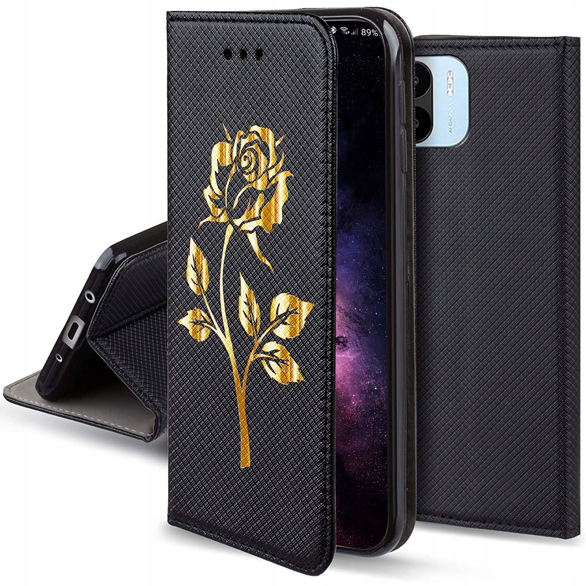 

Etui Magnet Rose Case do Xiaomi Redmi A1 Szkło