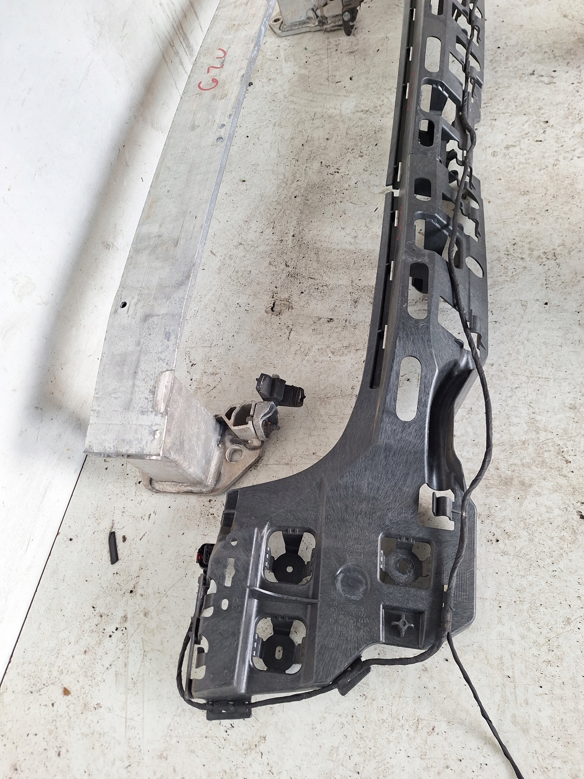 BMW 3 G20 19-22 sider below bumper rear part