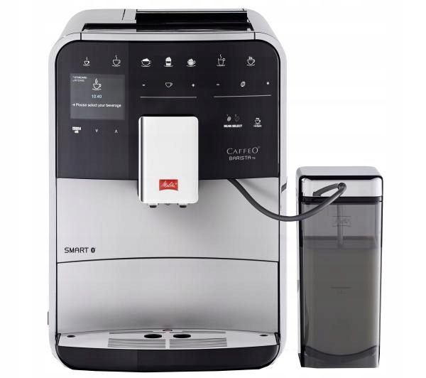Ekspres Melitta Barista Ts Smart F85/0-101 1450W 15 bar srebrno-czarny