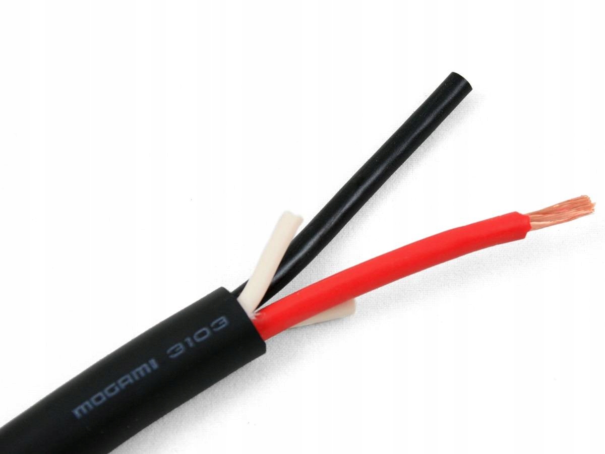 3103 Mogami kabel głośnikowy przewód 1 metr