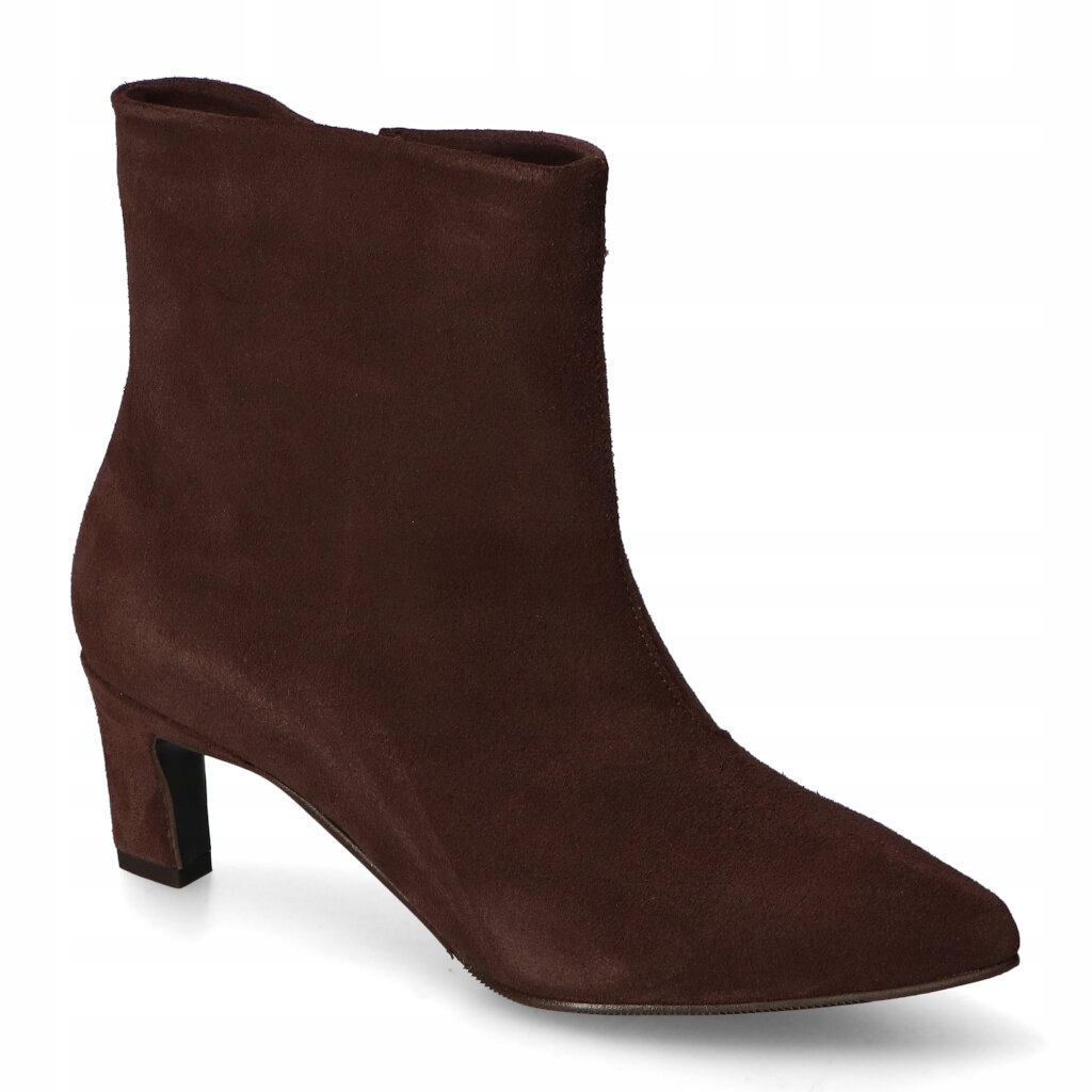 Kotníkové Boty Damiss DS-948/1/A Čokoládové Hnědé velurové 39