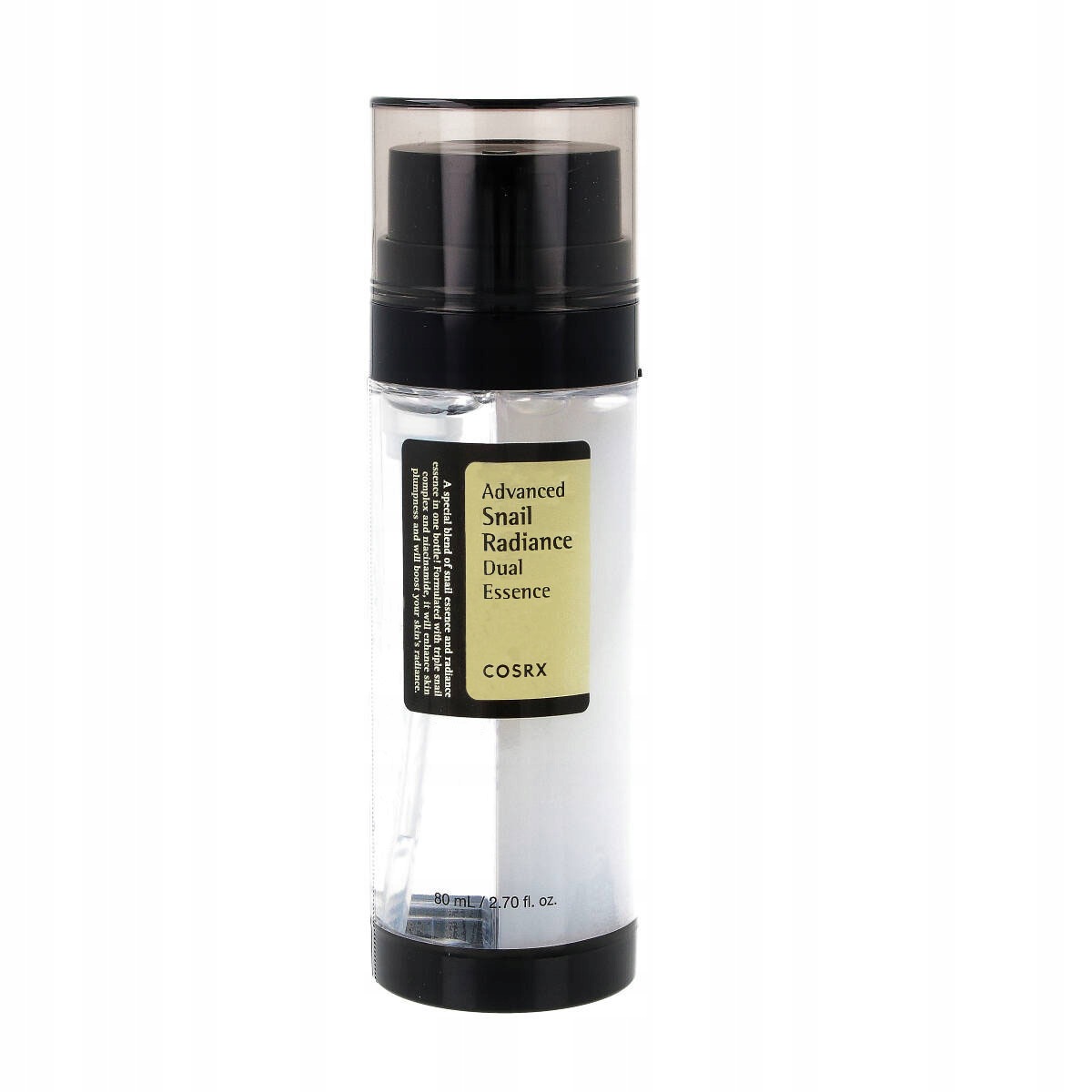 Cosrx Advanced Snail Radiance Dual Essence 80 ml Hydratační a regenerační přípravek