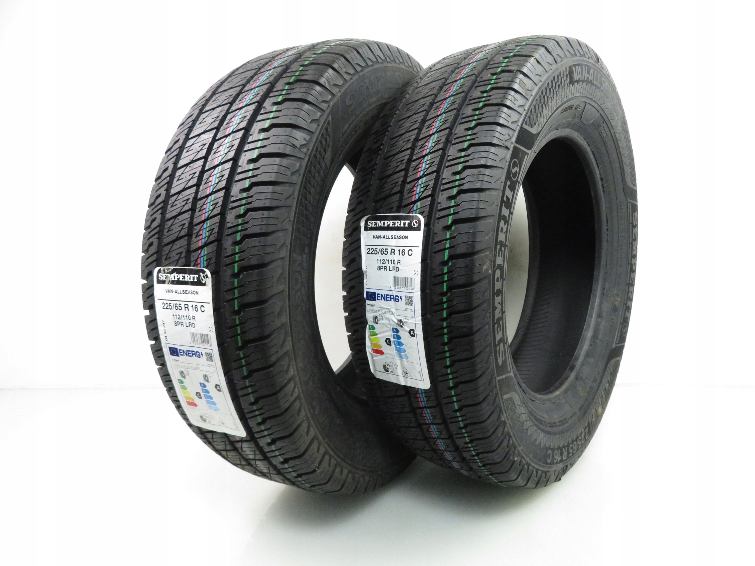 2x 225 / 65r16c всесезонный Semperit Van-AllSeason