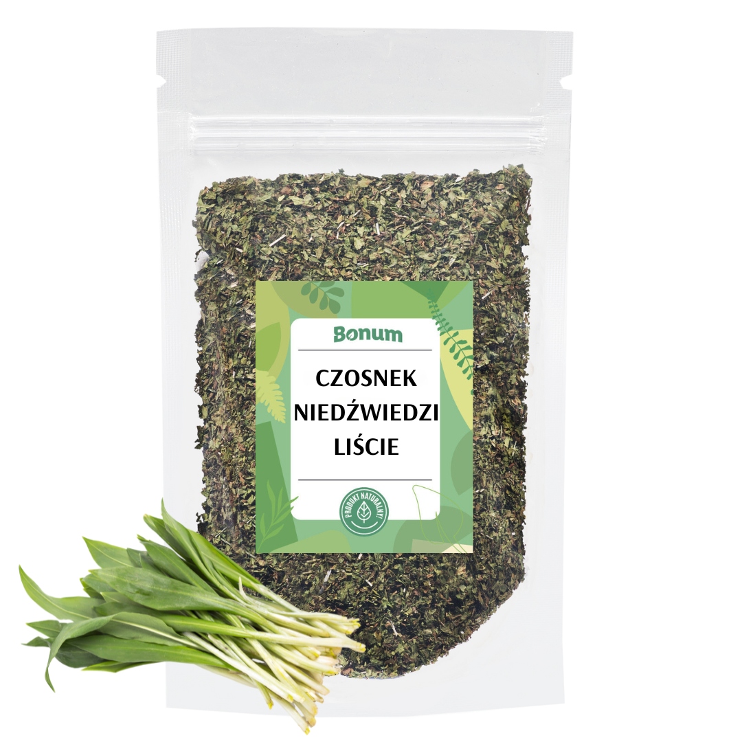 Levně Česnek medvědí sušený Aromatický čerstvý koření Bylinky 1 kg Bonum
