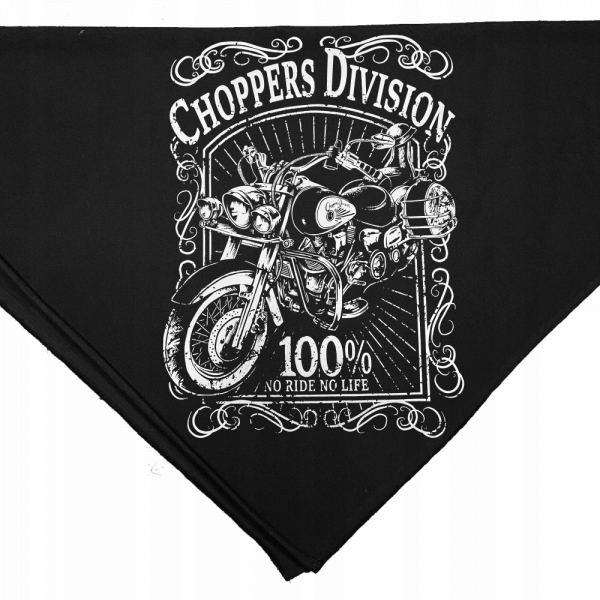 

Chusta motocyklowa bawełna Choppers Division Label