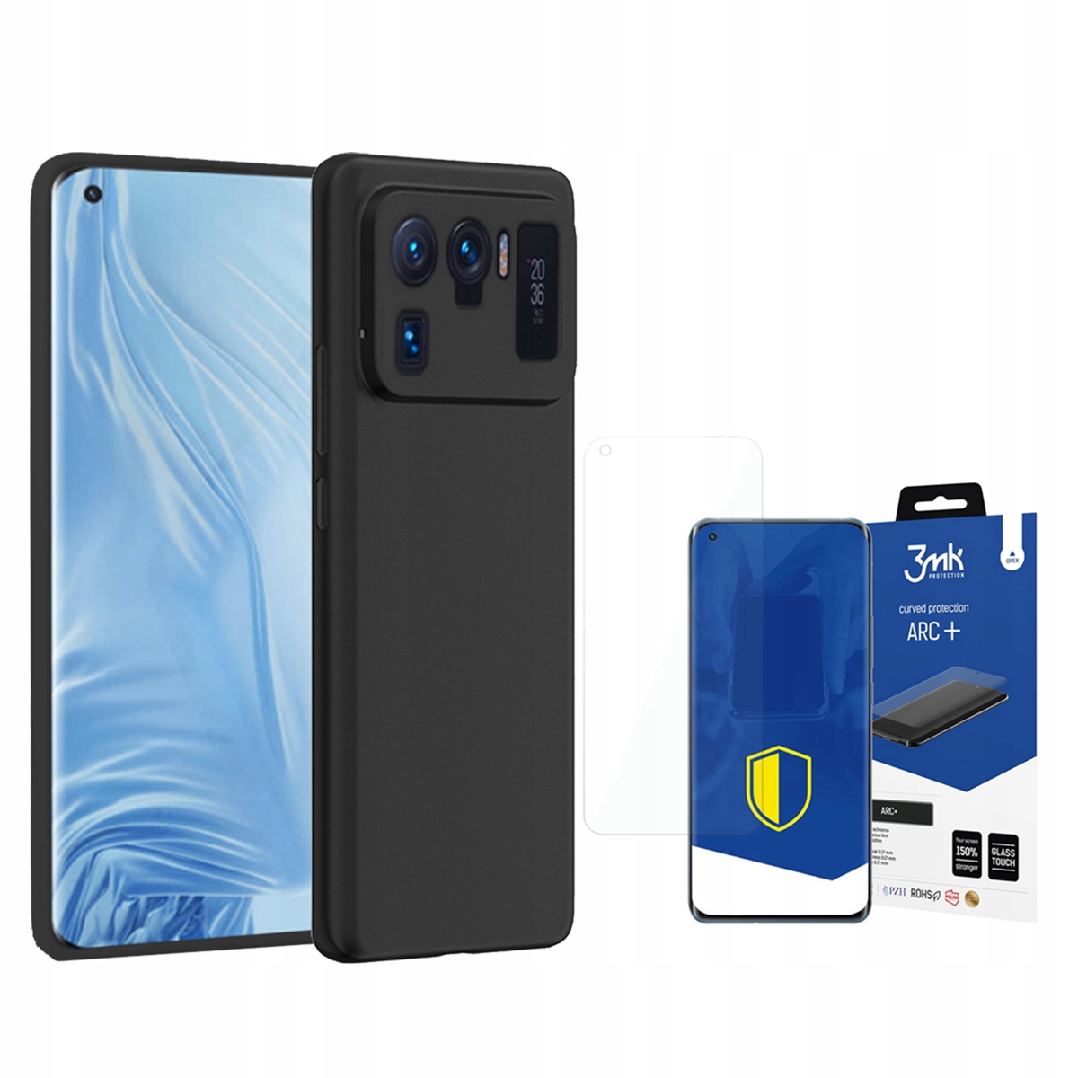 

Silicone Etui Do Xiaomi MI 11 Ultra +folia 3MK Arc
