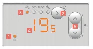 ATLANTIC F120 grzejnik konwektor elektryczny 1000W Kod producenta 002471