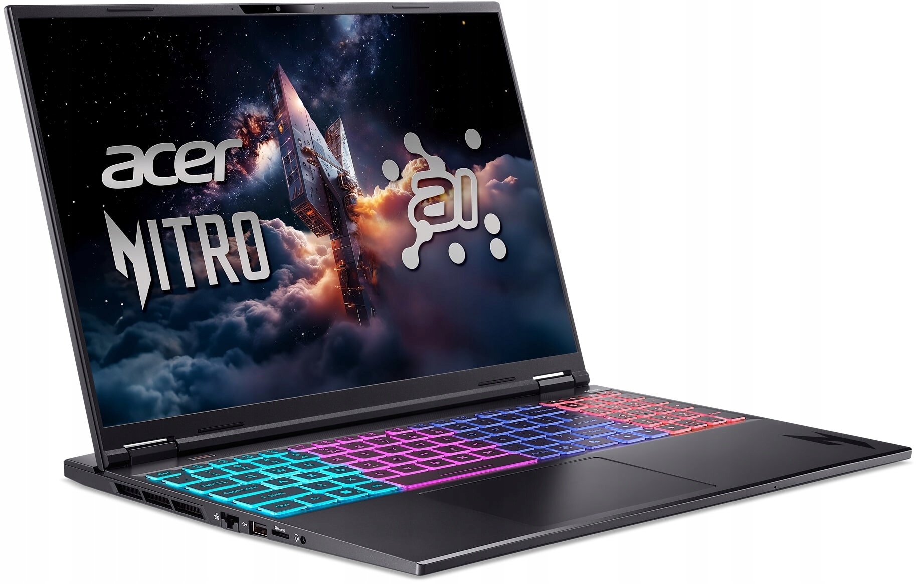 Laptop 15,6" Acer Nitro 16S Ai Ryzen Ai 7 350/64GB/1TB RTX5070Ti