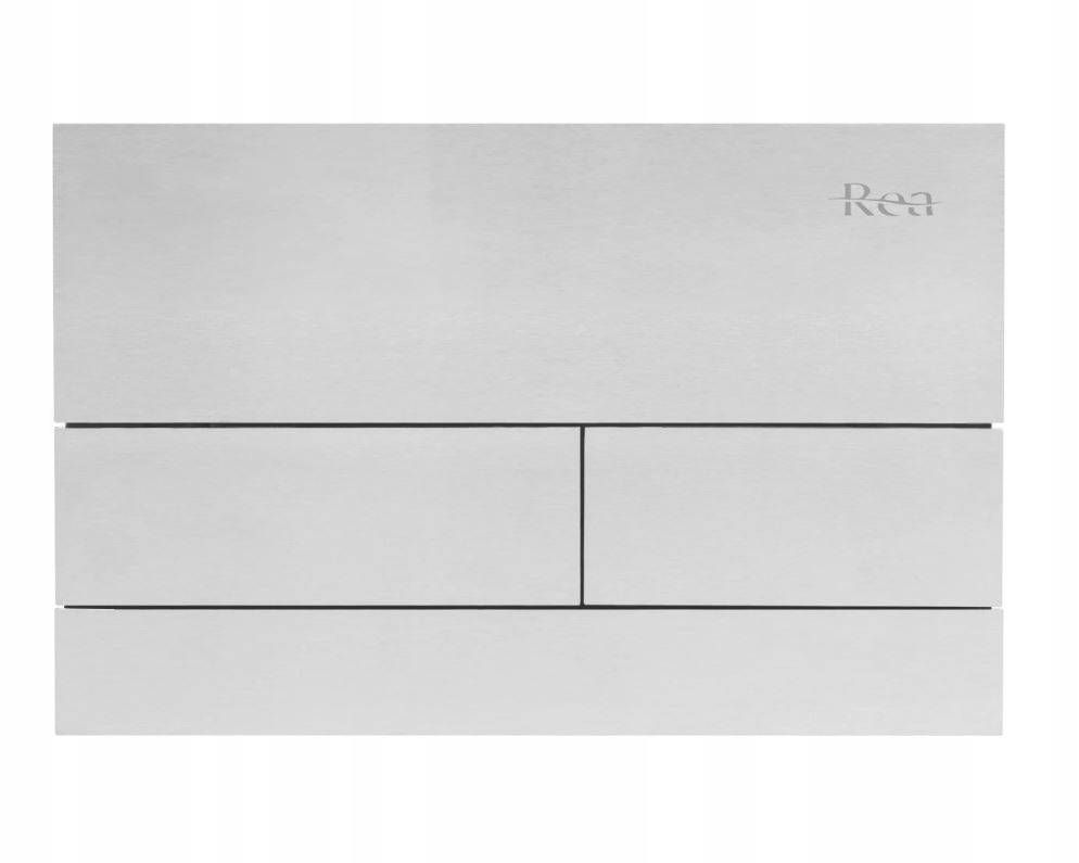 Tlačítko Pro Podomítkový Rám T Steel Brush Rea