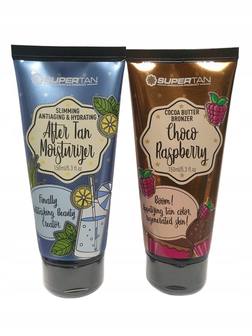 Supertan sada krémů na opalování v soláriu a po opalování Choco +AfterTan