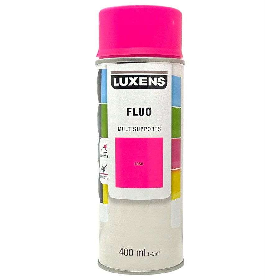 Farba Fluorescencyjna do dekoracji Różowy Neon Fluo Spray 400ML